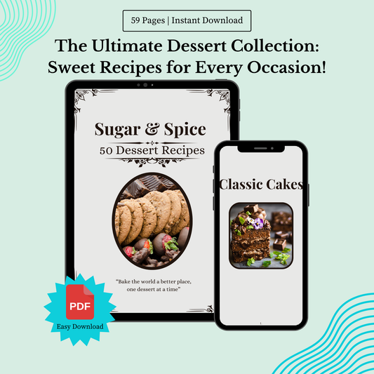 50 Dessert Recipe Sugar and Spice