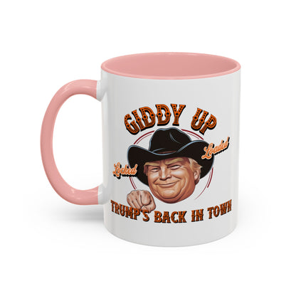 Giddy Up! Trump’s Back in Town Mug