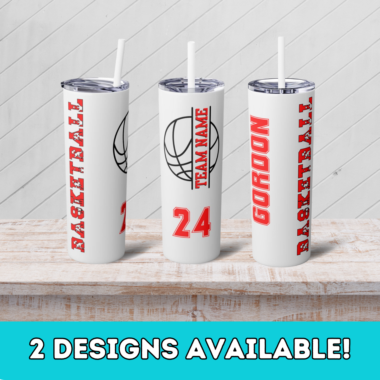 Personalized Basketball Tumbler