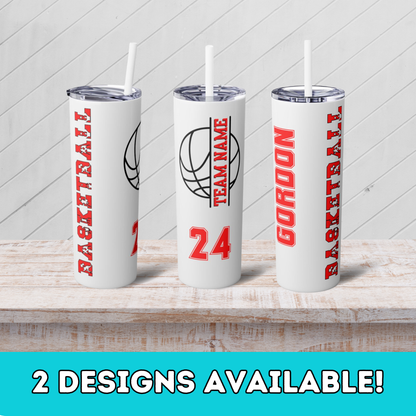 Personalized Basketball Tumbler