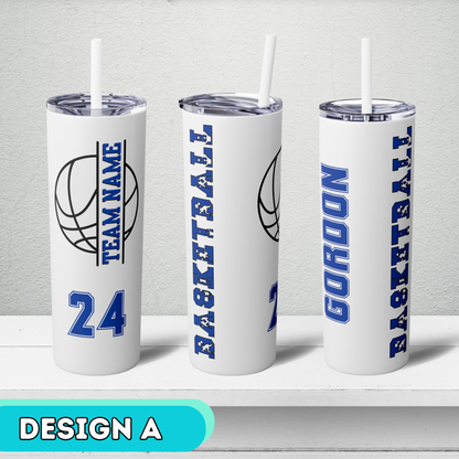 Personalized Basketball Tumbler