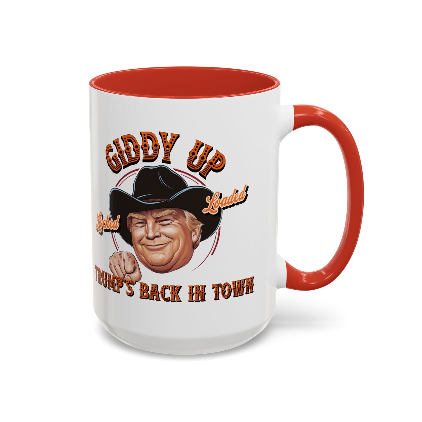 Giddy Up! Trump’s Back in Town Mug