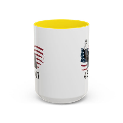 45 47 Trump Statement Mug