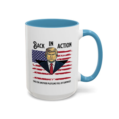 Back in Action Trump Mug