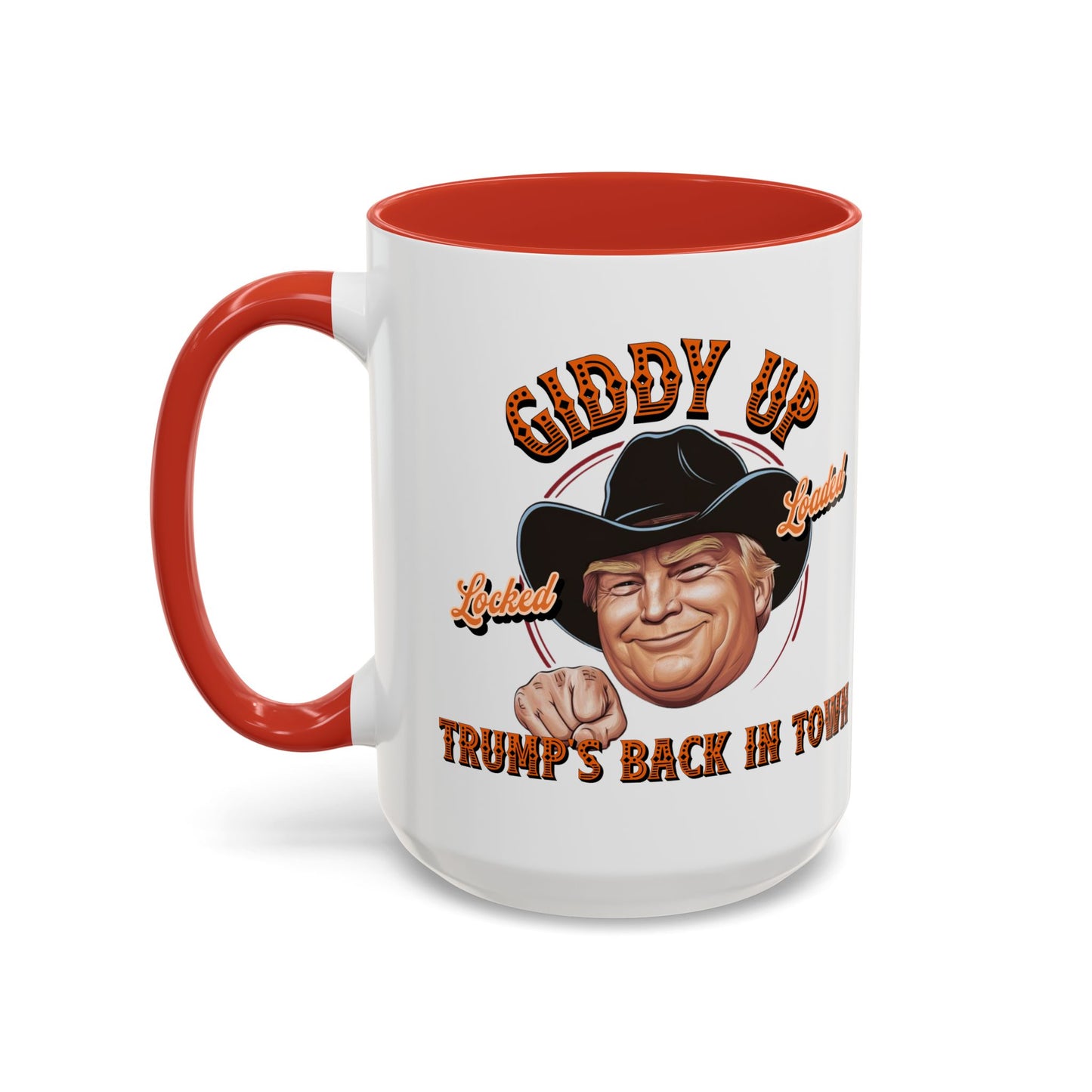 Giddy Up! Trump’s Back in Town Mug