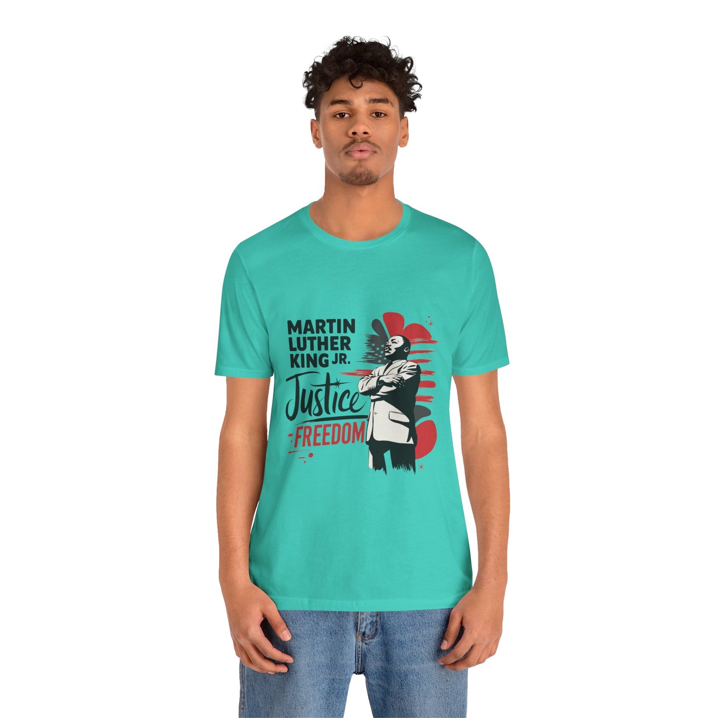 Martin Luther King Jr. - Equality, Justice, Freedom T-Shirt v3