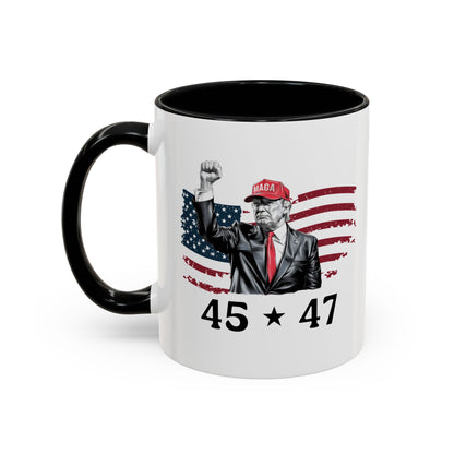 45 47 Trump Statement Mug