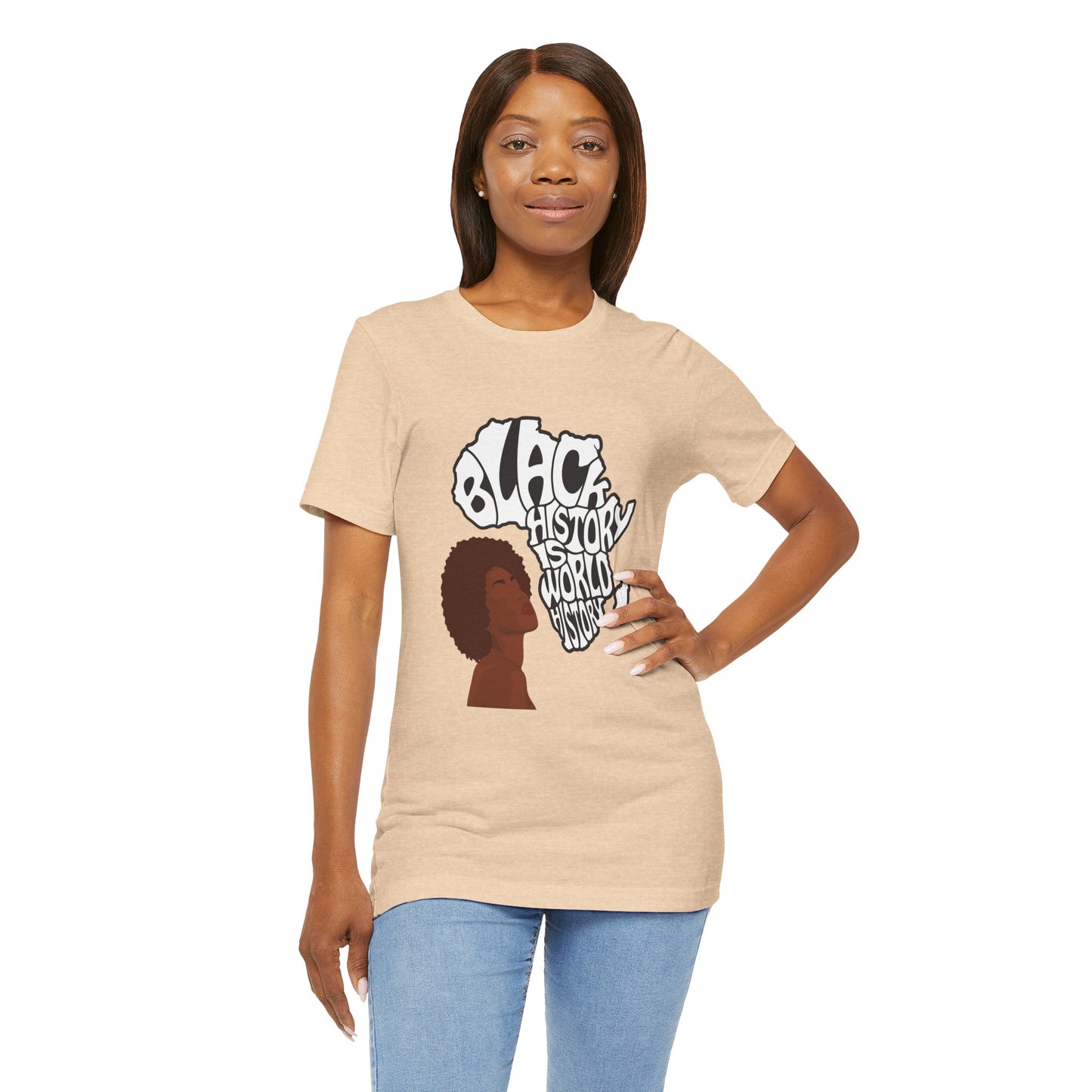 Martin Luther King Jr. - "Black History is World History" T-Shirt