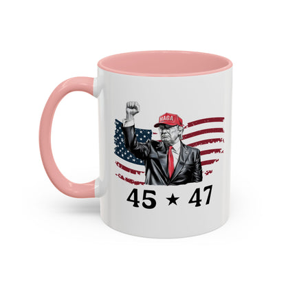 45 47 Trump Statement Mug