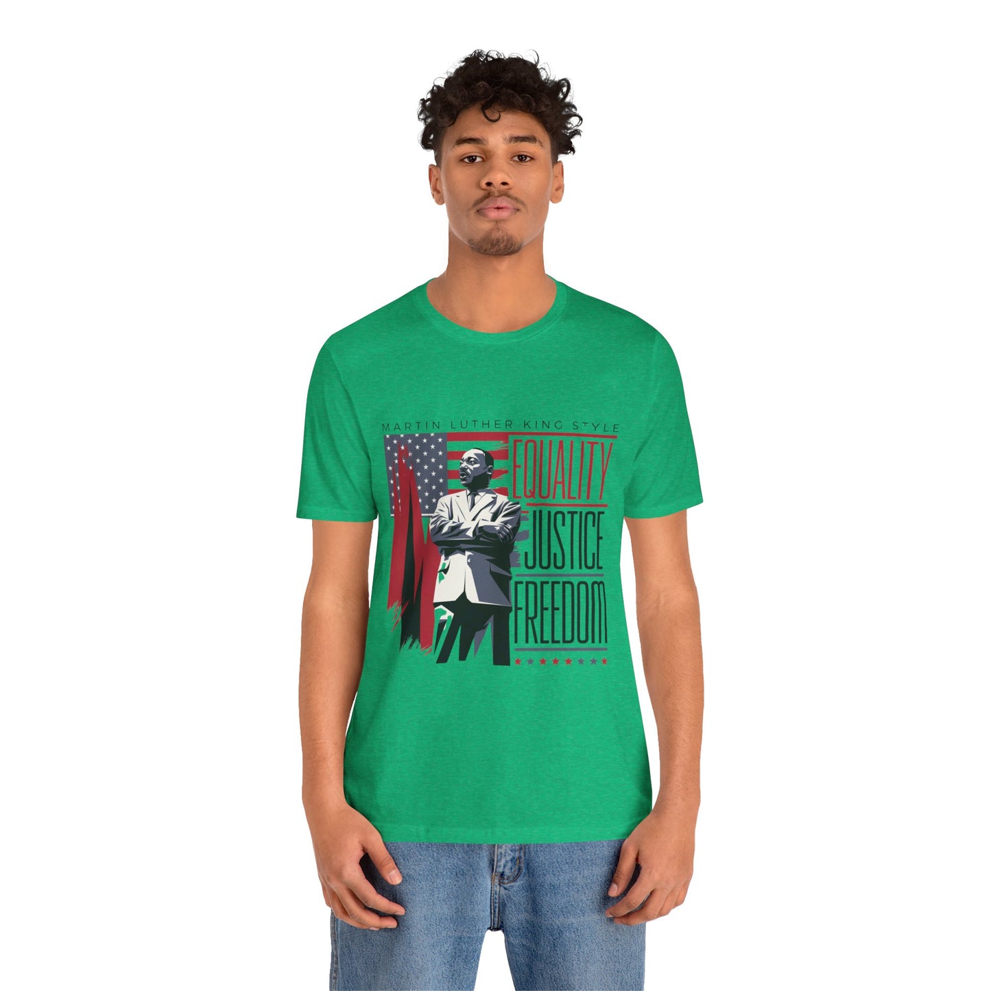 Martin Luther King Jr. - Equality, Justice, Freedom T-Shirt v2