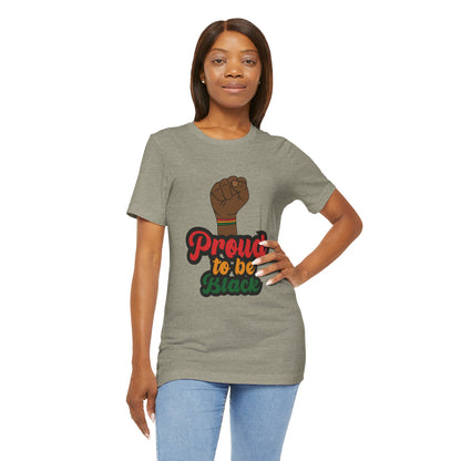 Martin Luther King Jr. - "Proud to Be Black" T-Shirt