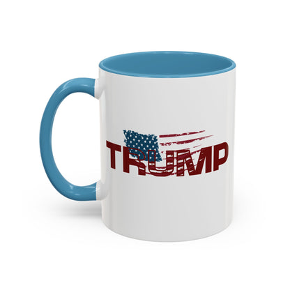 US Flag Trump Mug