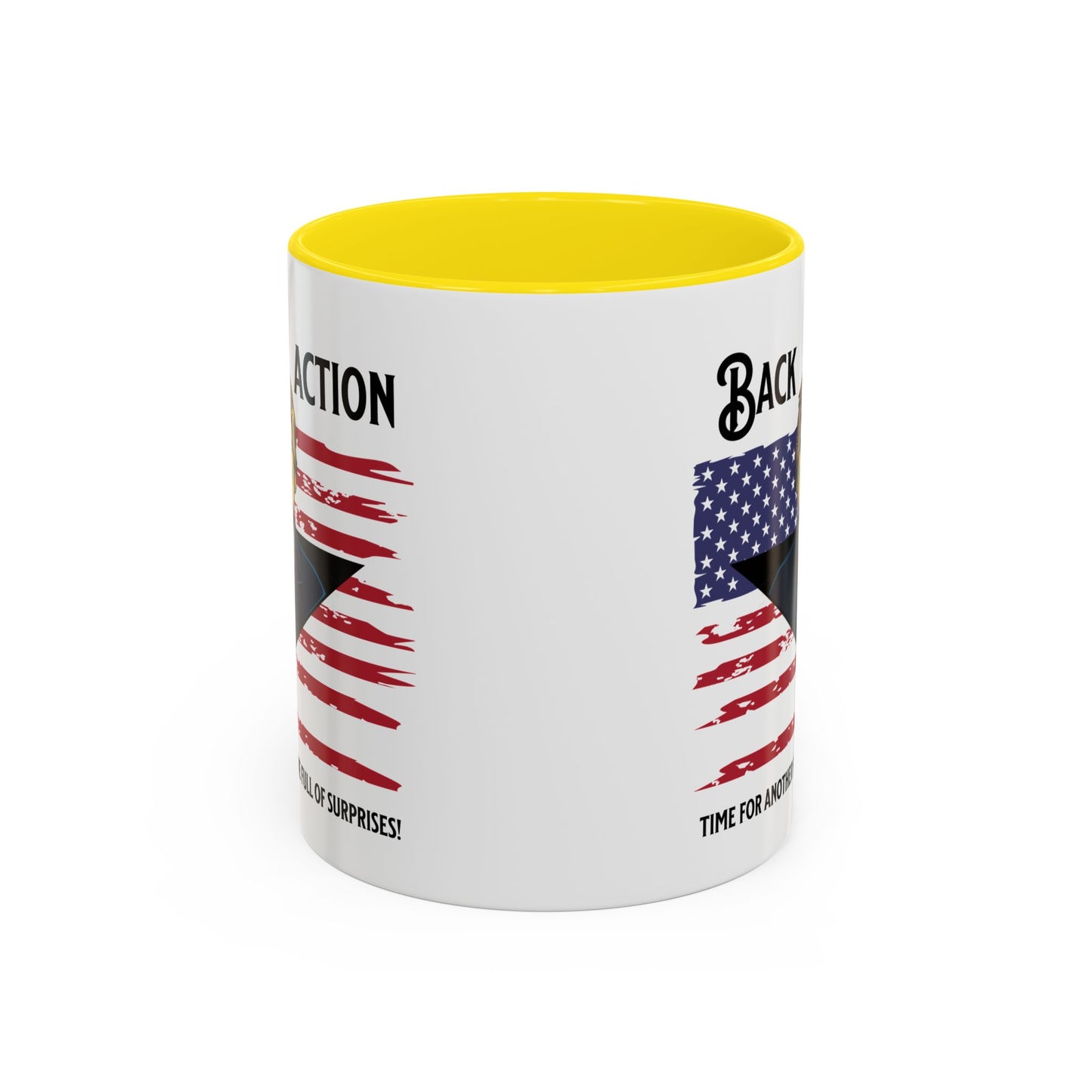 Back in Action Trump Mug