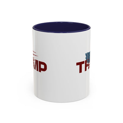 US Flag Trump Mug