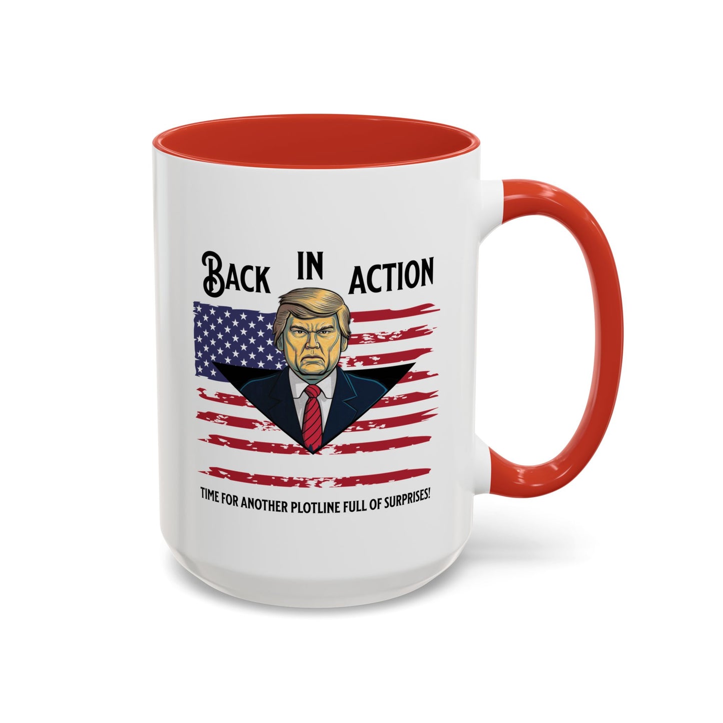 Back in Action Trump Mug