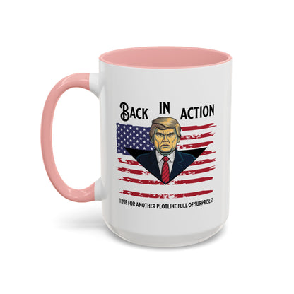 Back in Action Trump Mug