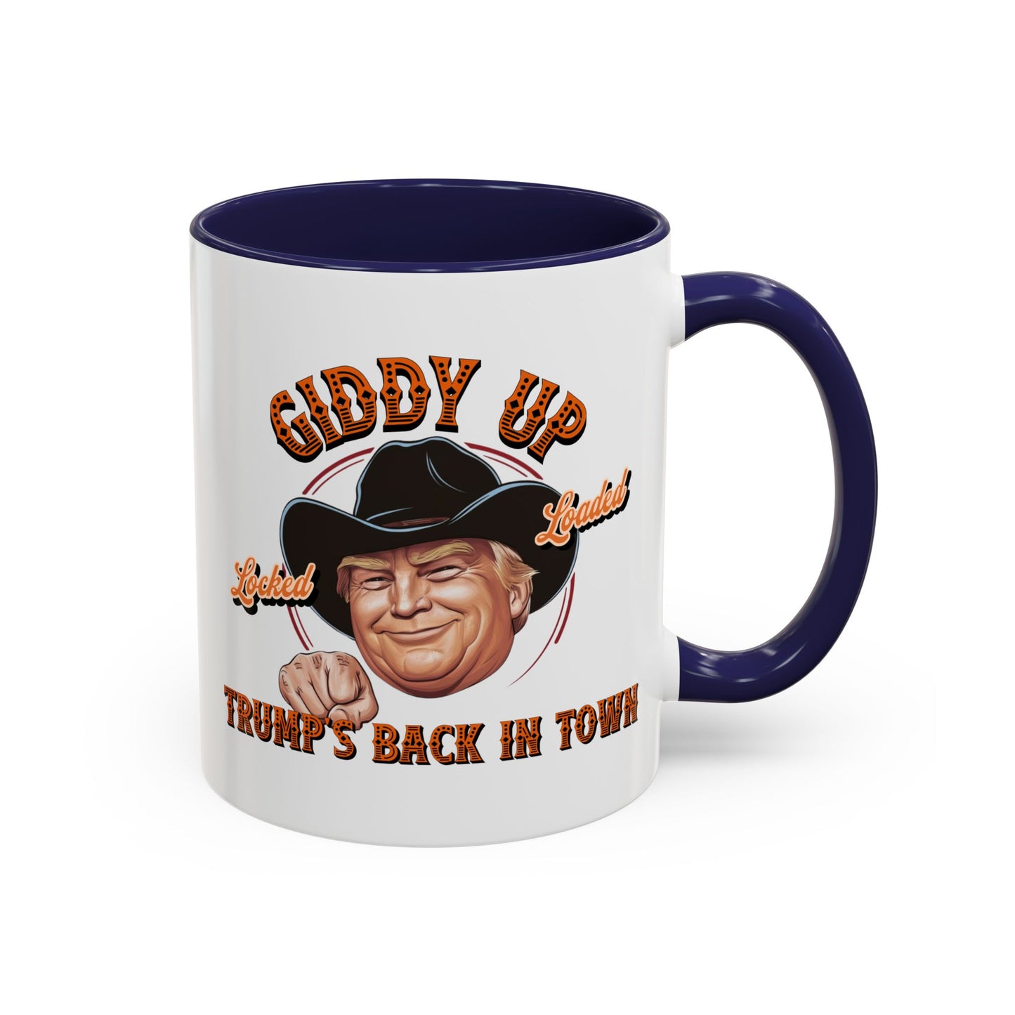 Giddy Up! Trump’s Back in Town Mug