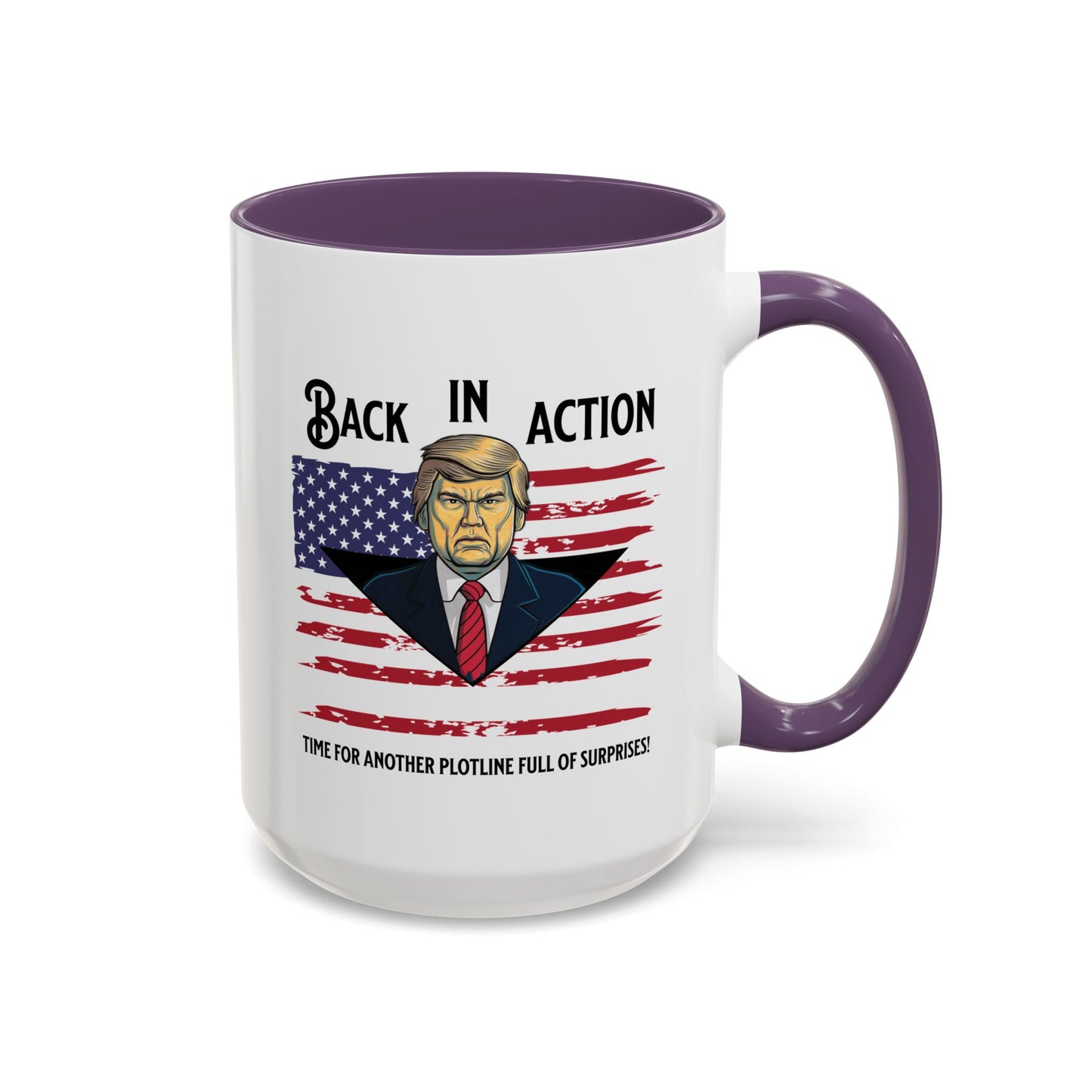 Back in Action Trump Mug