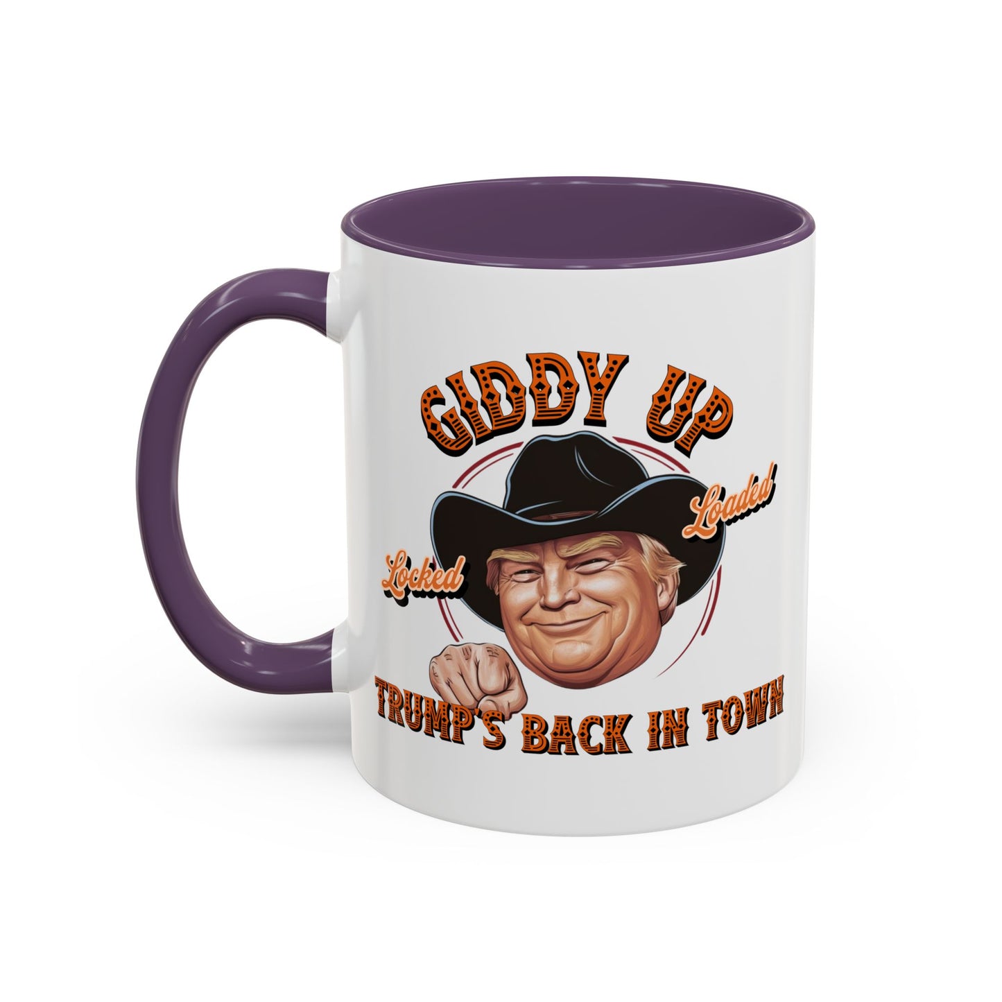 Giddy Up! Trump’s Back in Town Mug