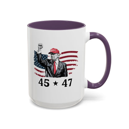 45 47 Trump Statement Mug