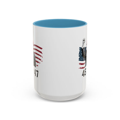 45 47 Trump Statement Mug