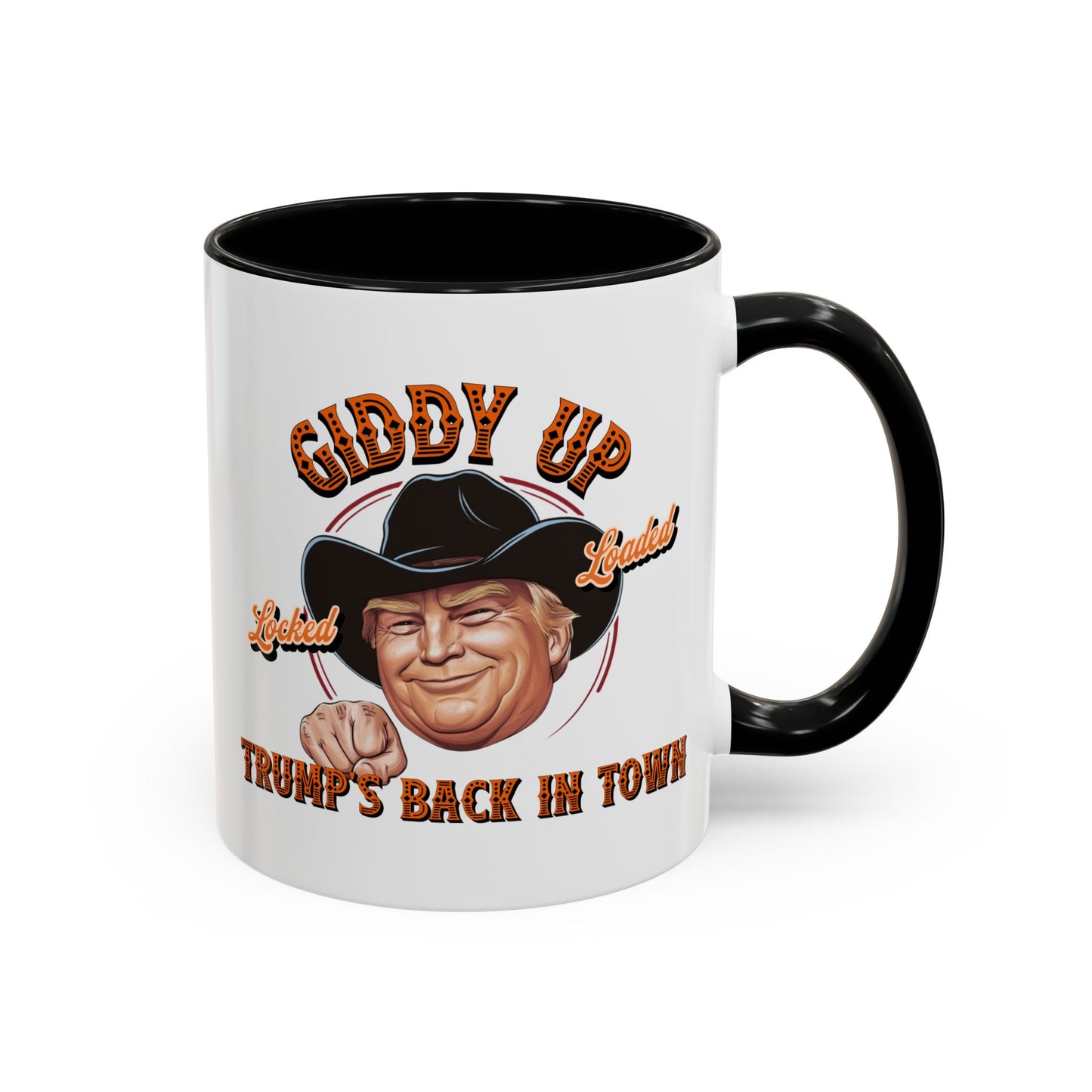 Giddy Up! Trump’s Back in Town Mug