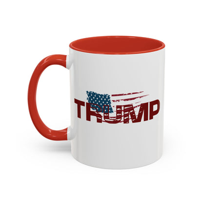 US Flag Trump Mug