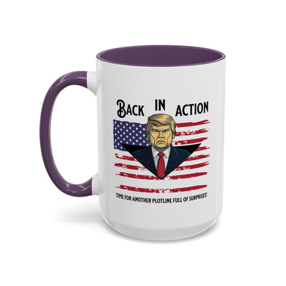 Back in Action Trump Mug