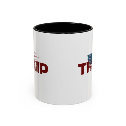 US Flag Trump Mug
