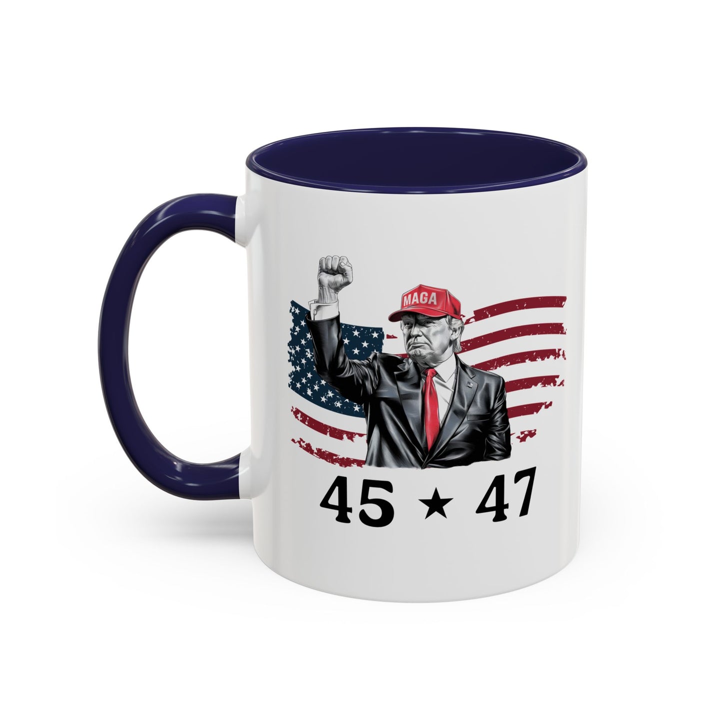 45 47 Trump Statement Mug