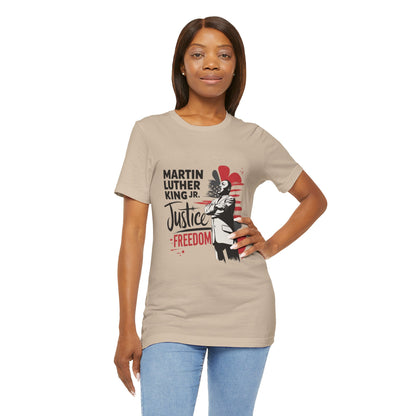 Martin Luther King Jr. - Equality, Justice, Freedom T-Shirt v3