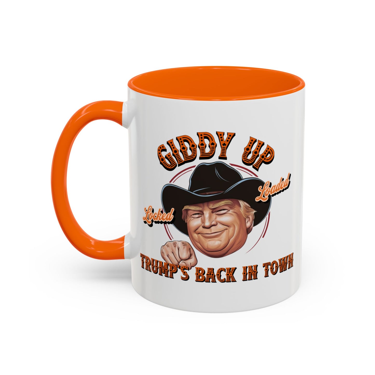 Giddy Up! Trump’s Back in Town Mug